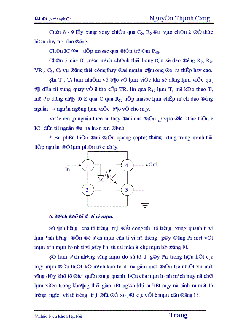 image for page Nguyên lý chung của máy thu hình màu và tác dụng từng khối trong máy thu hình 1