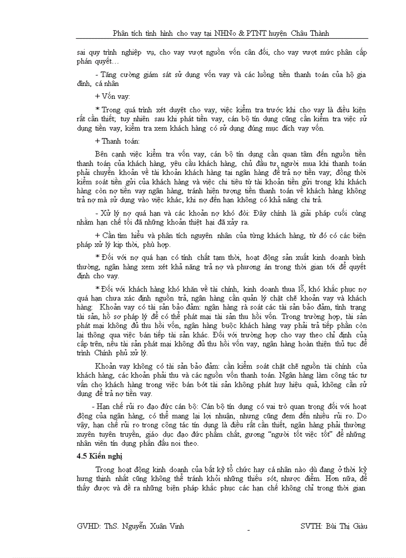 image for page Công tác xử lý và thu hồi nợ xấu của BIDV