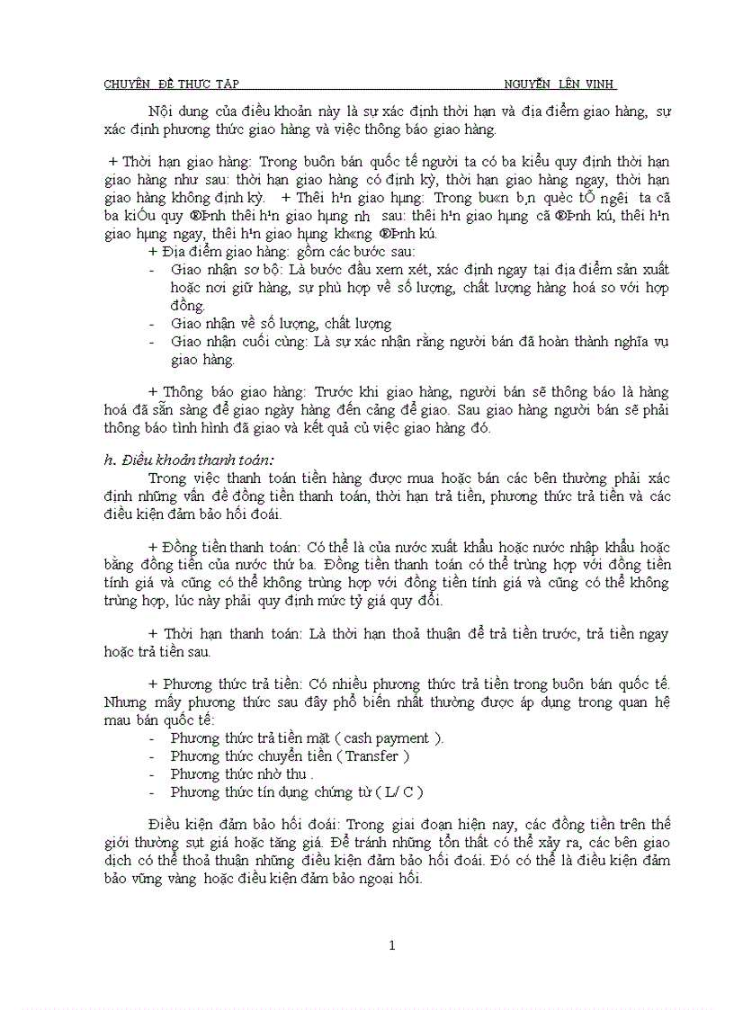 image for page Hoàn thiện việc ký kết và thực hiện hợp đồng nhập khẩu Công ty vận tải và đại lý vận tải Hà nội VITACO 1