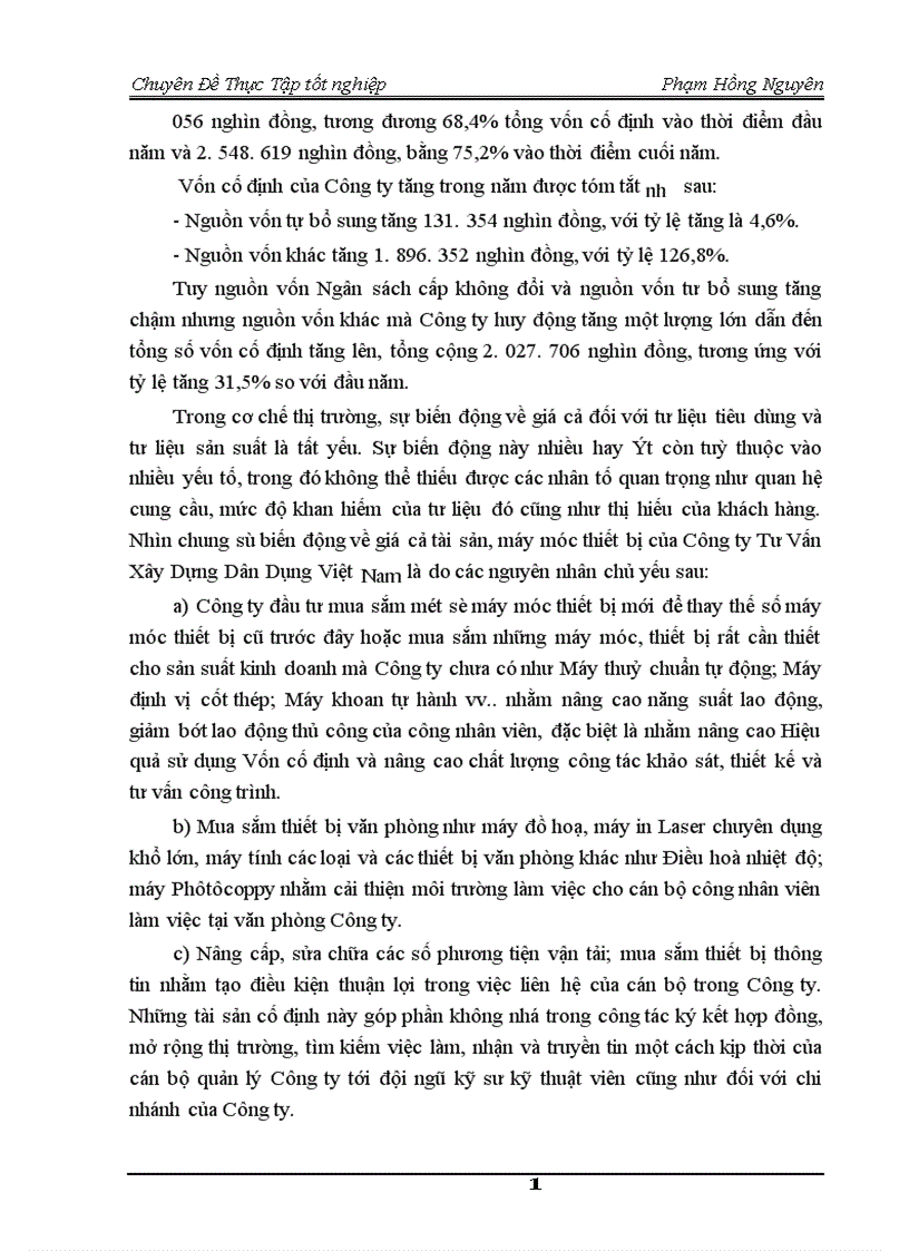 image for page Một số giải pháp nhằm nâng cao Hiệu quả sử dụng Vốn cố định tại Công ty Tư vấn Xây dựng Dân dụng Việt Nam 1