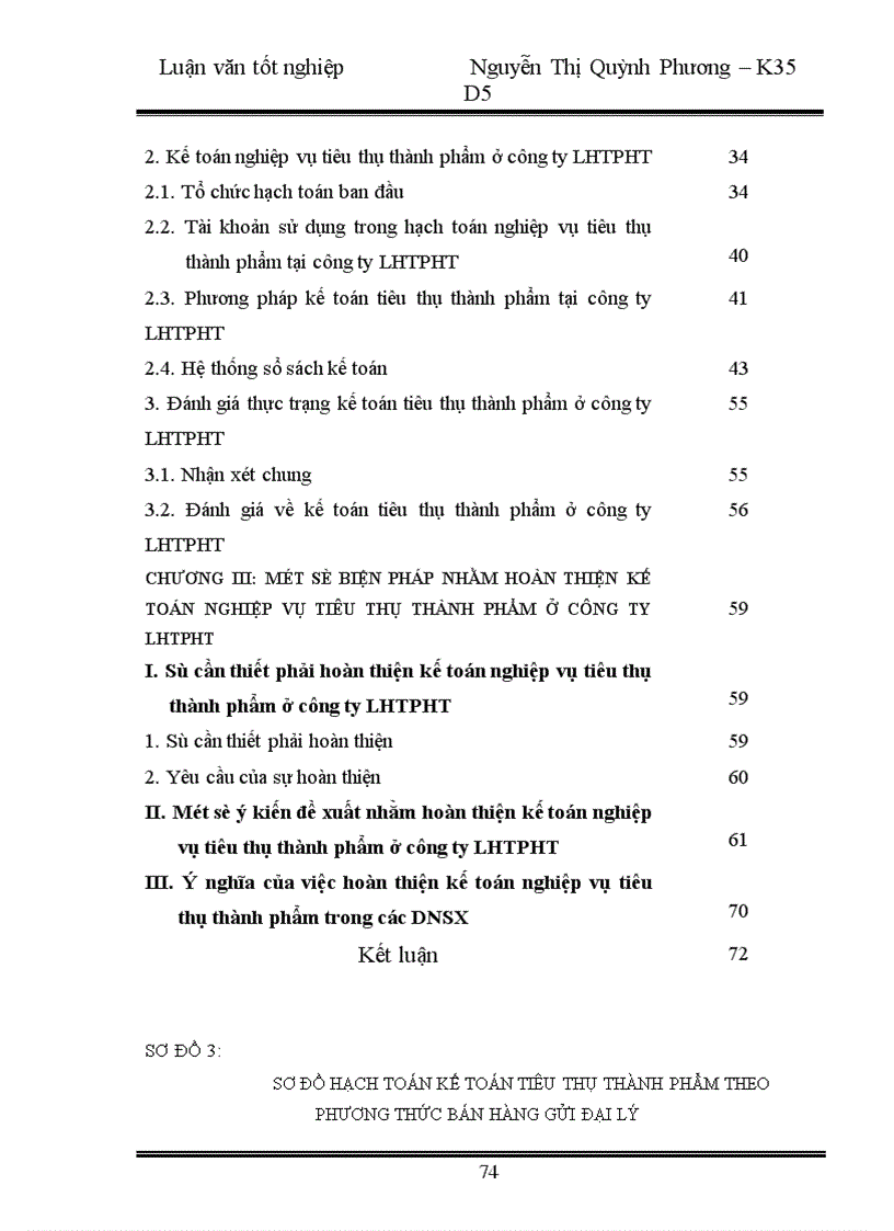 image for page Hoàn thiện kế toán nghiệp vụ tiêu thụ thành phẩm tại Công ty Liên Hợp Thực Phẩm Hà Tây 1