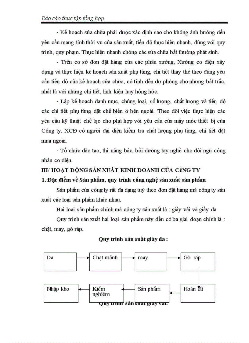 image for page Báo cáo thực tập tổng hợp tại Công ty Cổ phần Đầu tư XNK Da giầy Hà nội