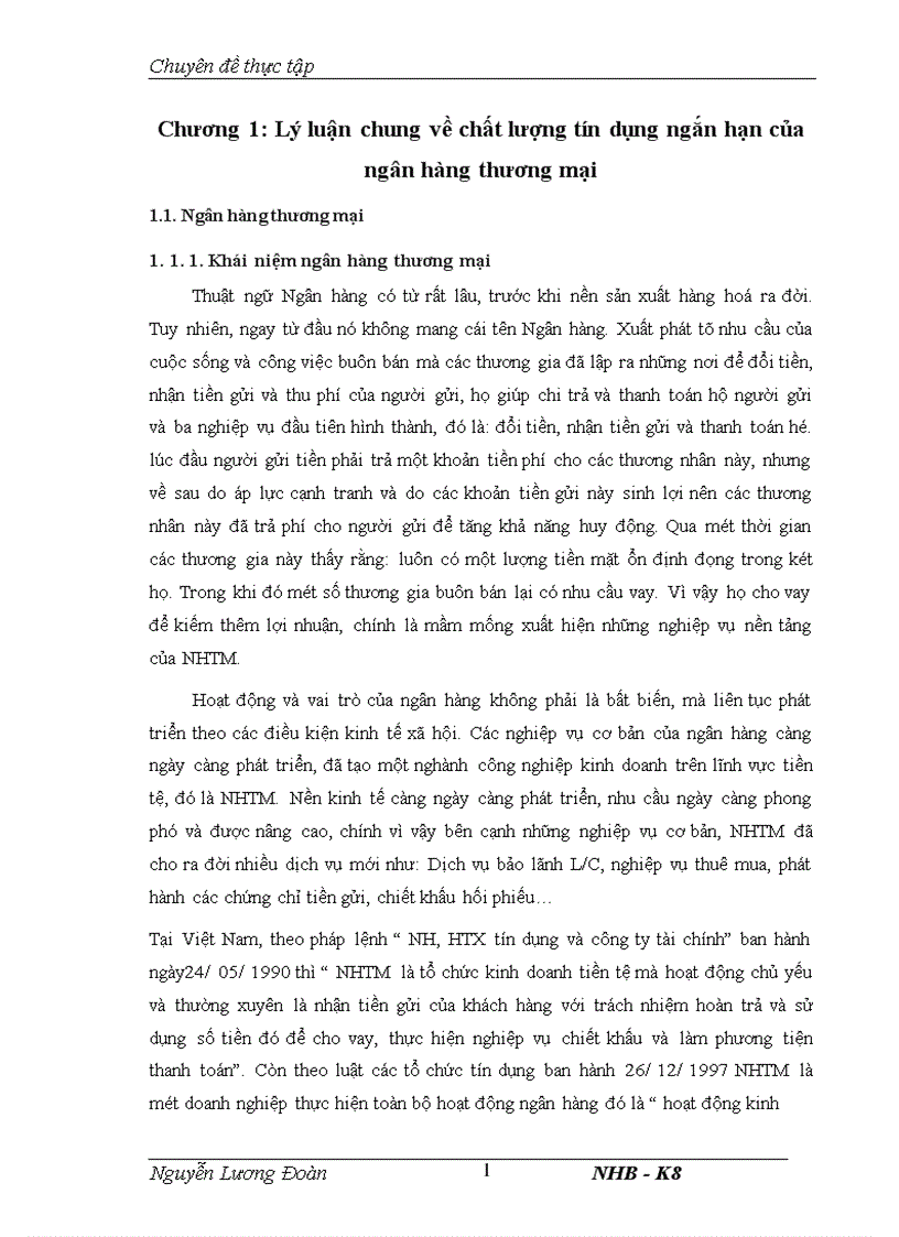 image for page Nâng cao chất lượng tín dụng ngắn hạn tại Ngân hàng TMCP Ngoại thương Việt Nam Chi nhánh Hải Dương