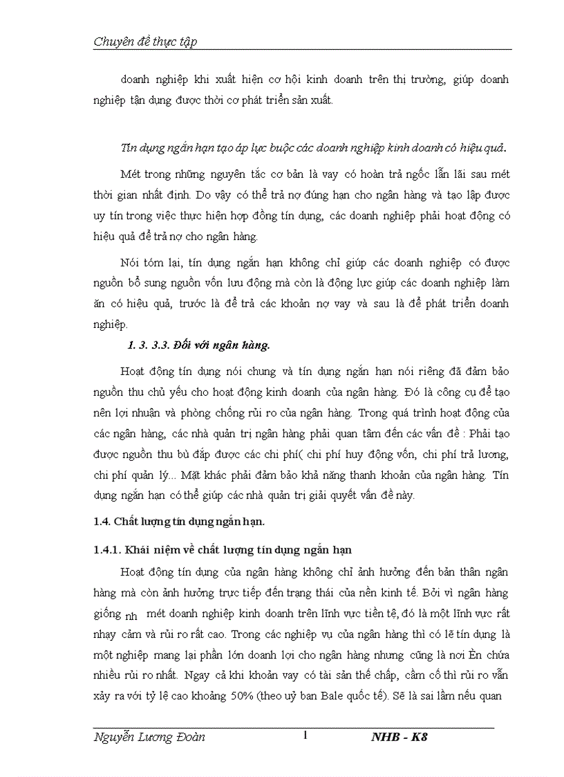 image for page Nâng cao chất lượng tín dụng ngắn hạn tại Ngân hàng TMCP Ngoại thương Việt Nam Chi nhánh Hải Dương