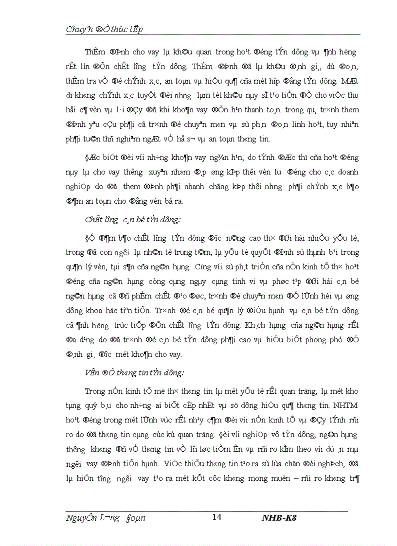 image for page Nâng cao chất lượng tín dụng ngắn hạn tại Ngân hàng TMCP Ngoại thương Việt Nam Chi nhánh Hải Dương
