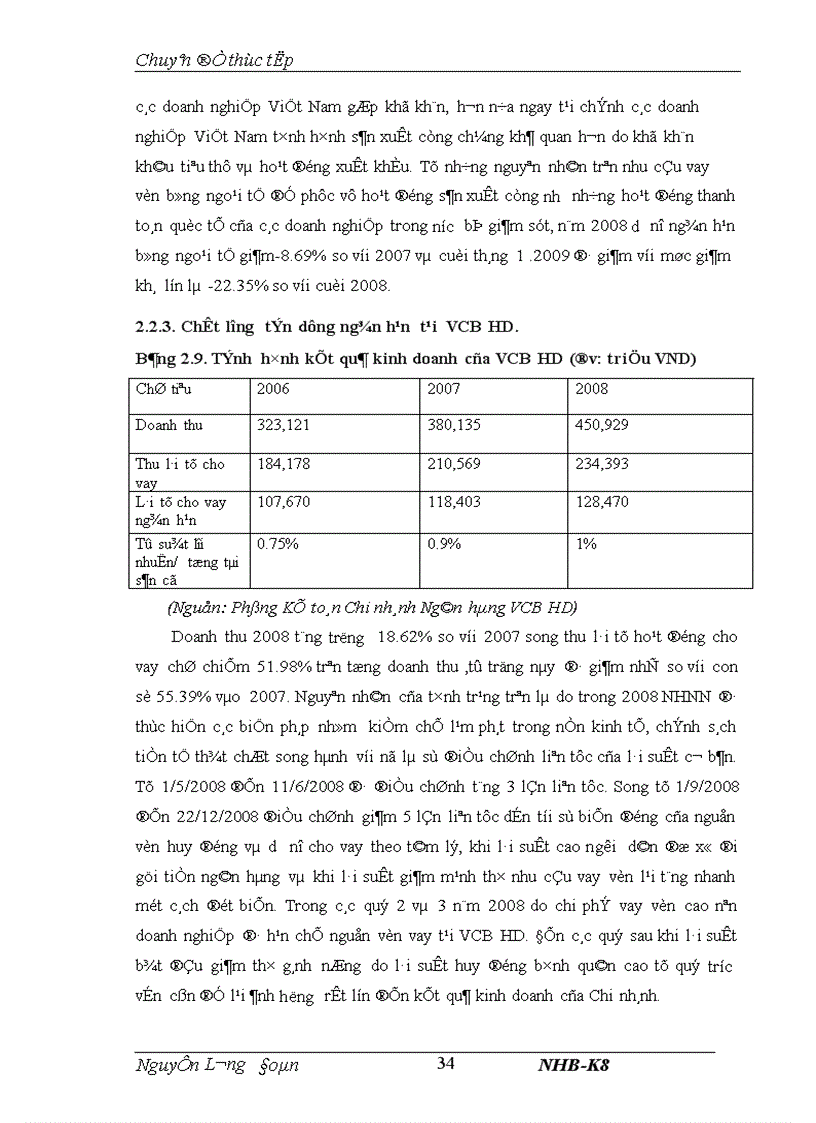 image for page Nâng cao chất lượng tín dụng ngắn hạn tại Ngân hàng TMCP Ngoại thương Việt Nam Chi nhánh Hải Dương
