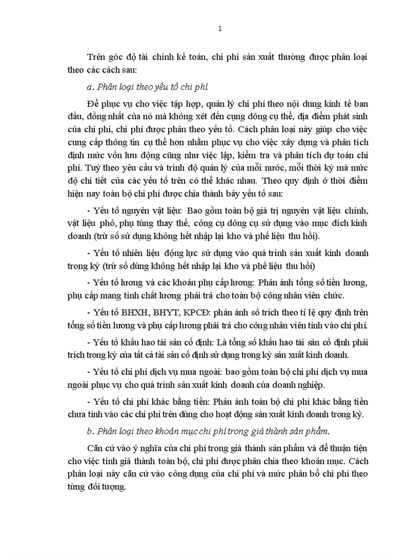 image for page Hoàn thiện công tác kế toán tập hợp chi phí sản xuất kinh doanh và tính giá thành sản phẩm tại Nhà máy Chế Tạo Biến Thế 1
