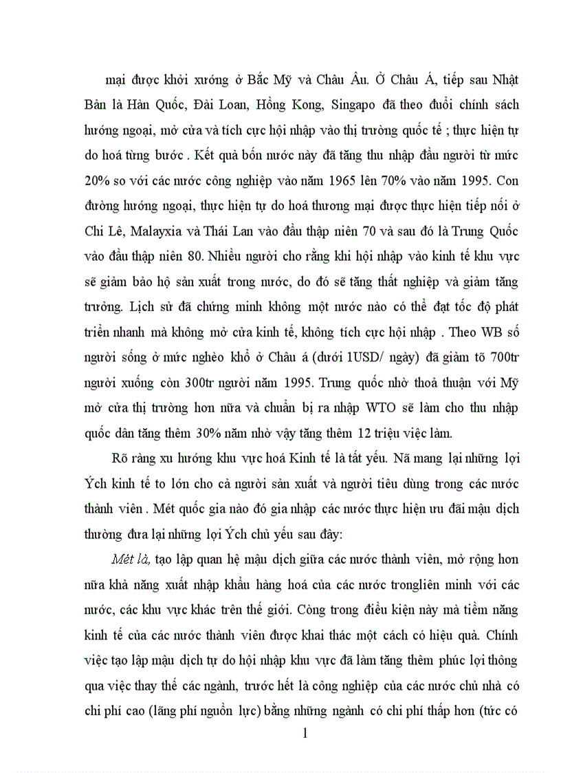 image for page Hội nhập AFTA Cơ hội và thách thức đối với các doanh nghiệp công nghiệp Việt Nam 1