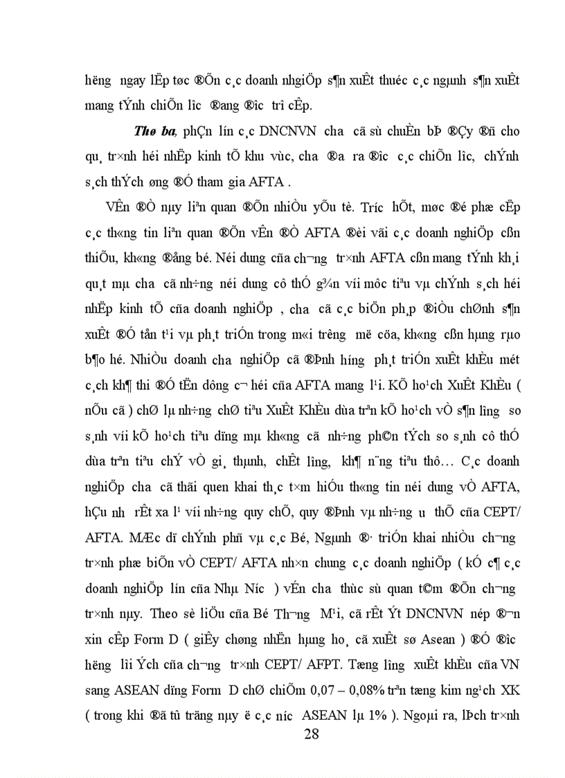 image for page Hội nhập AFTA Cơ hội và thách thức đối với các doanh nghiệp công nghiệp Việt Nam 1