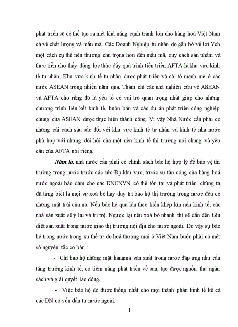 image for page Hội nhập AFTA Cơ hội và thách thức đối với các doanh nghiệp công nghiệp Việt Nam 1