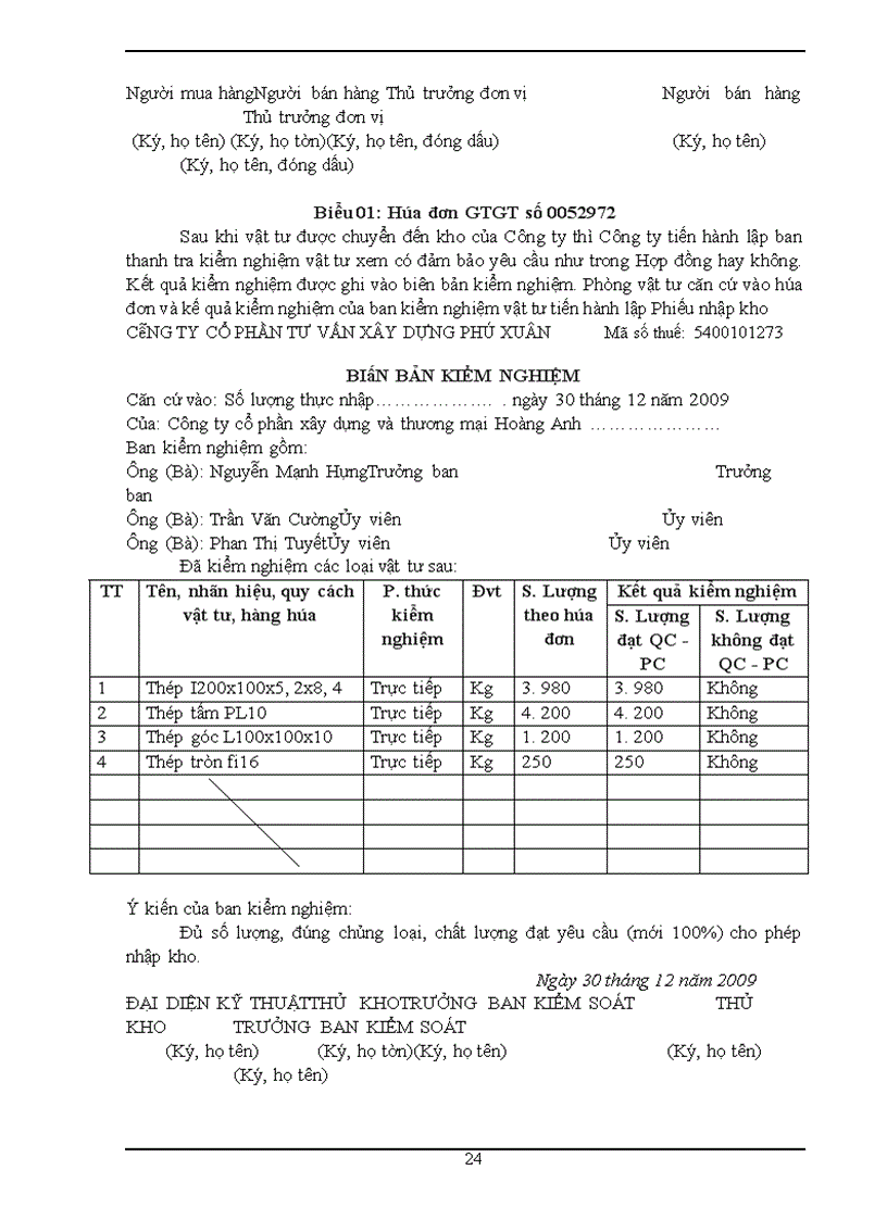 image for page Hoàn thiện kế toán nguyên vật liệu tại Công ty cổ phần Tư vấn Xây dựng Phú Xuân