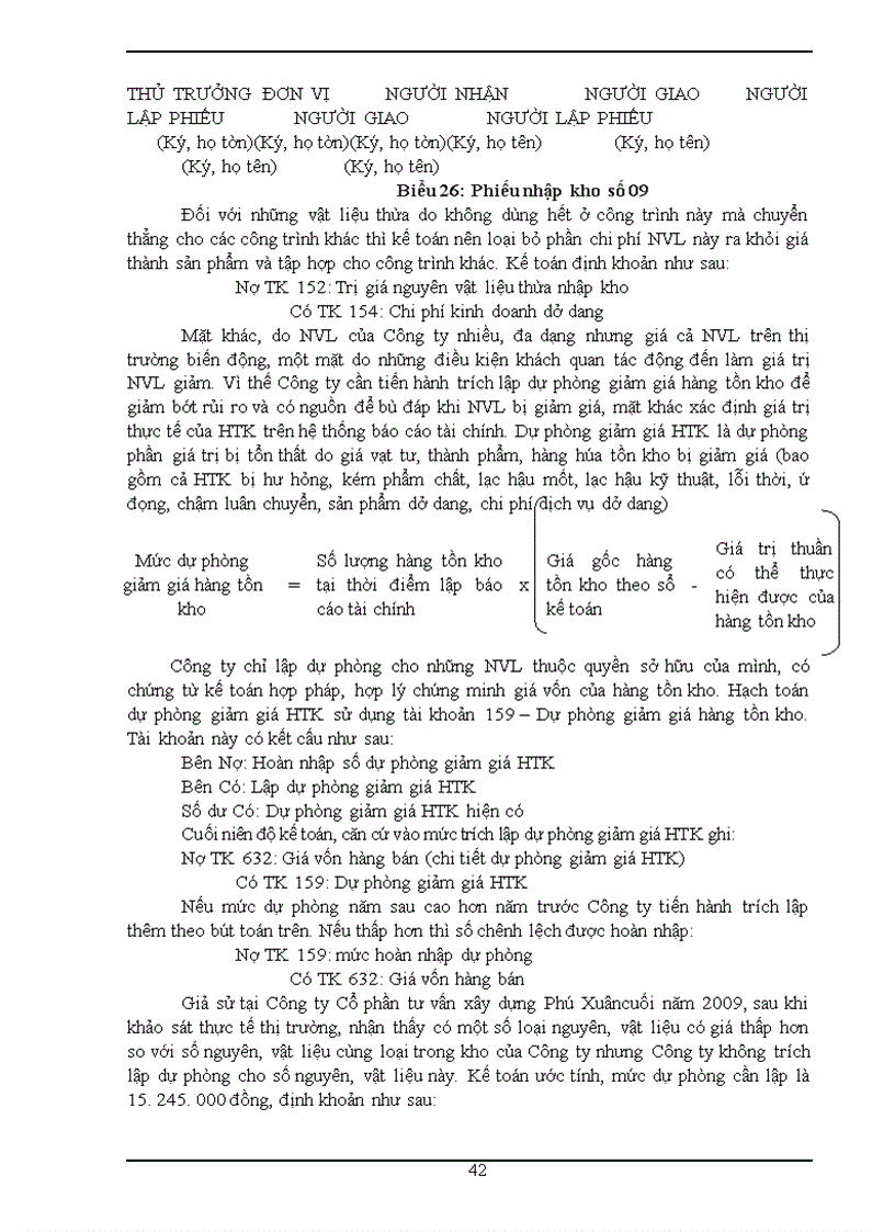 image for page Hoàn thiện kế toán nguyên vật liệu tại Công ty cổ phần Tư vấn Xây dựng Phú Xuân