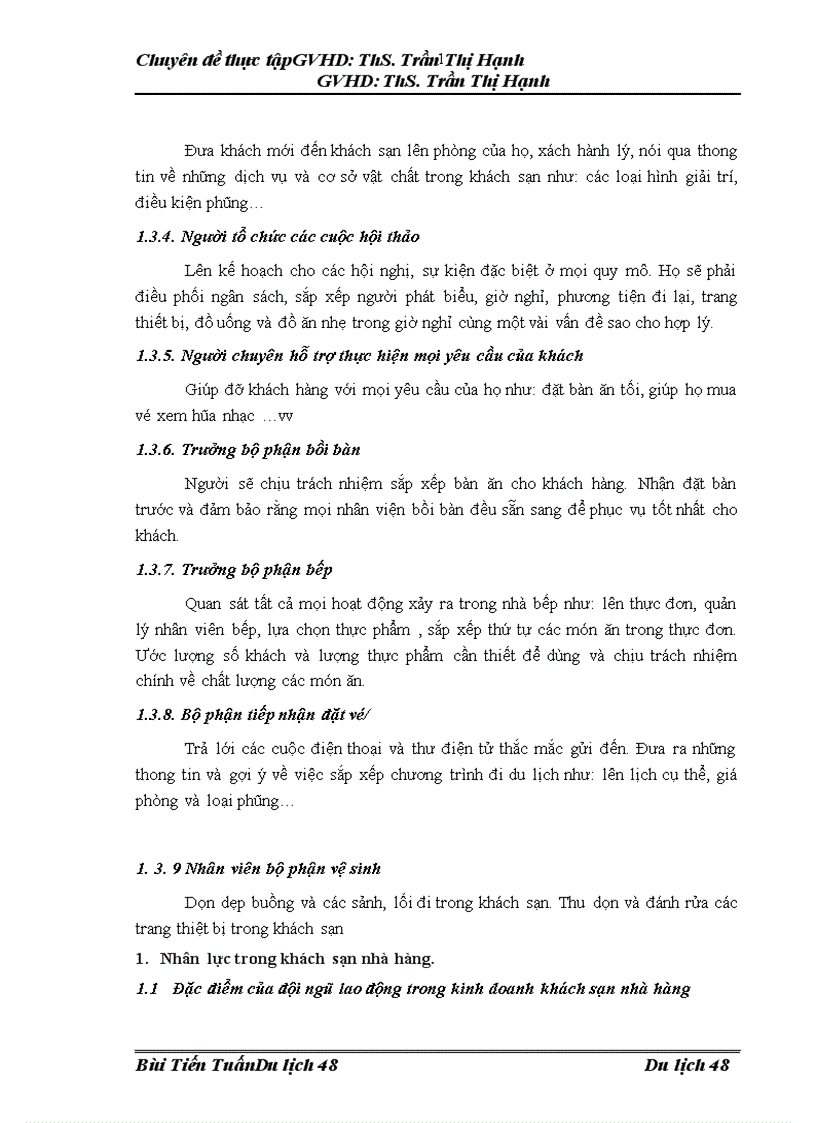 image for page Nâng cao chất lượng đội ngũ lao động của bộ phận bàn tại nhà hàng Hoa Sen 6 thuộc công ty cổ phần du lịch Kim Liên 1