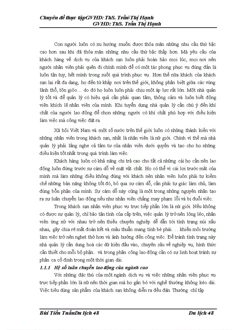image for page Nâng cao chất lượng đội ngũ lao động của bộ phận bàn tại nhà hàng Hoa Sen 6 thuộc công ty cổ phần du lịch Kim Liên 1