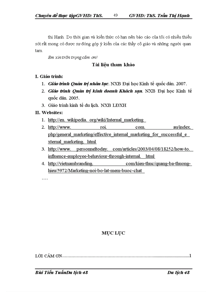 image for page Nâng cao chất lượng đội ngũ lao động của bộ phận bàn tại nhà hàng Hoa Sen 6 thuộc công ty cổ phần du lịch Kim Liên 1