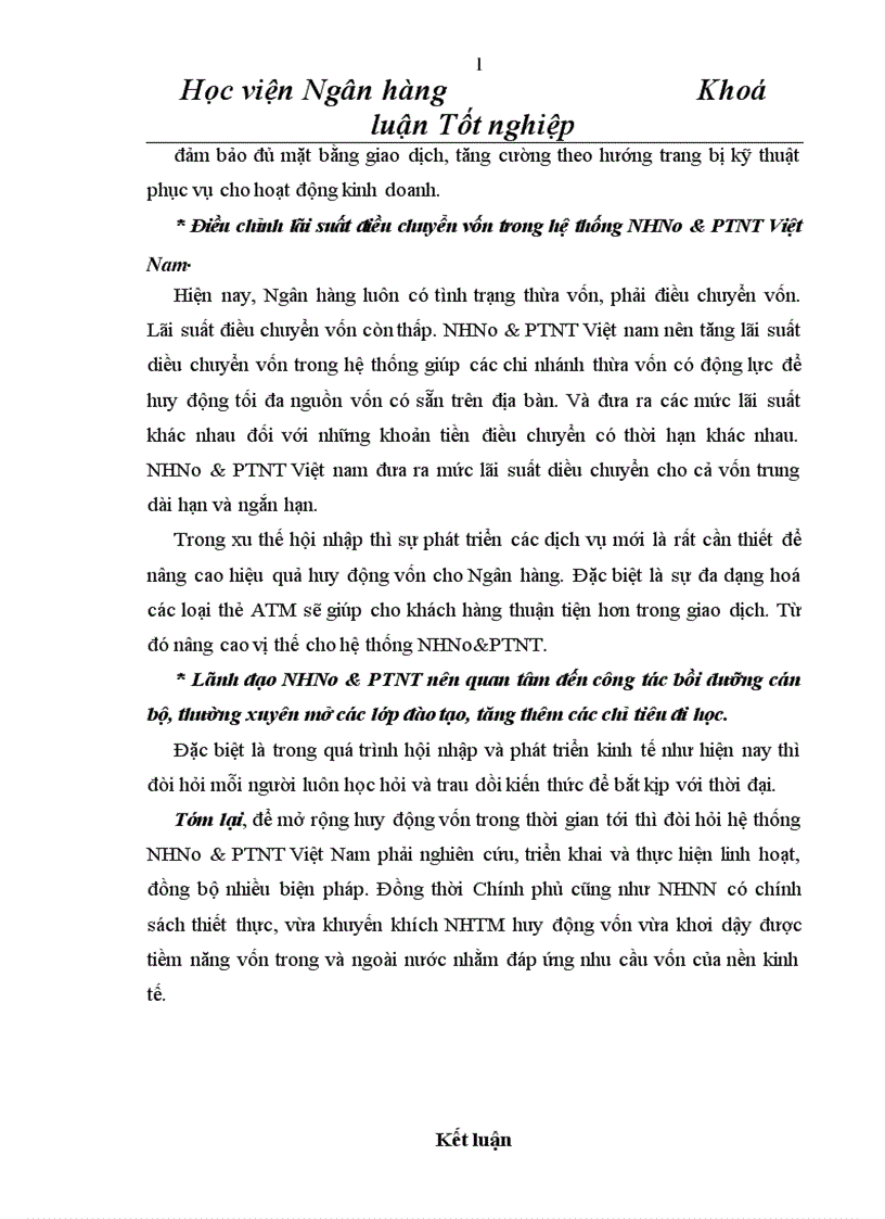 image for page Một số giải pháp nâng cao hiệu quả huy động vốn tại NHNo PTNT huyện Khoái Châu tỉnh Hưng Yên 1