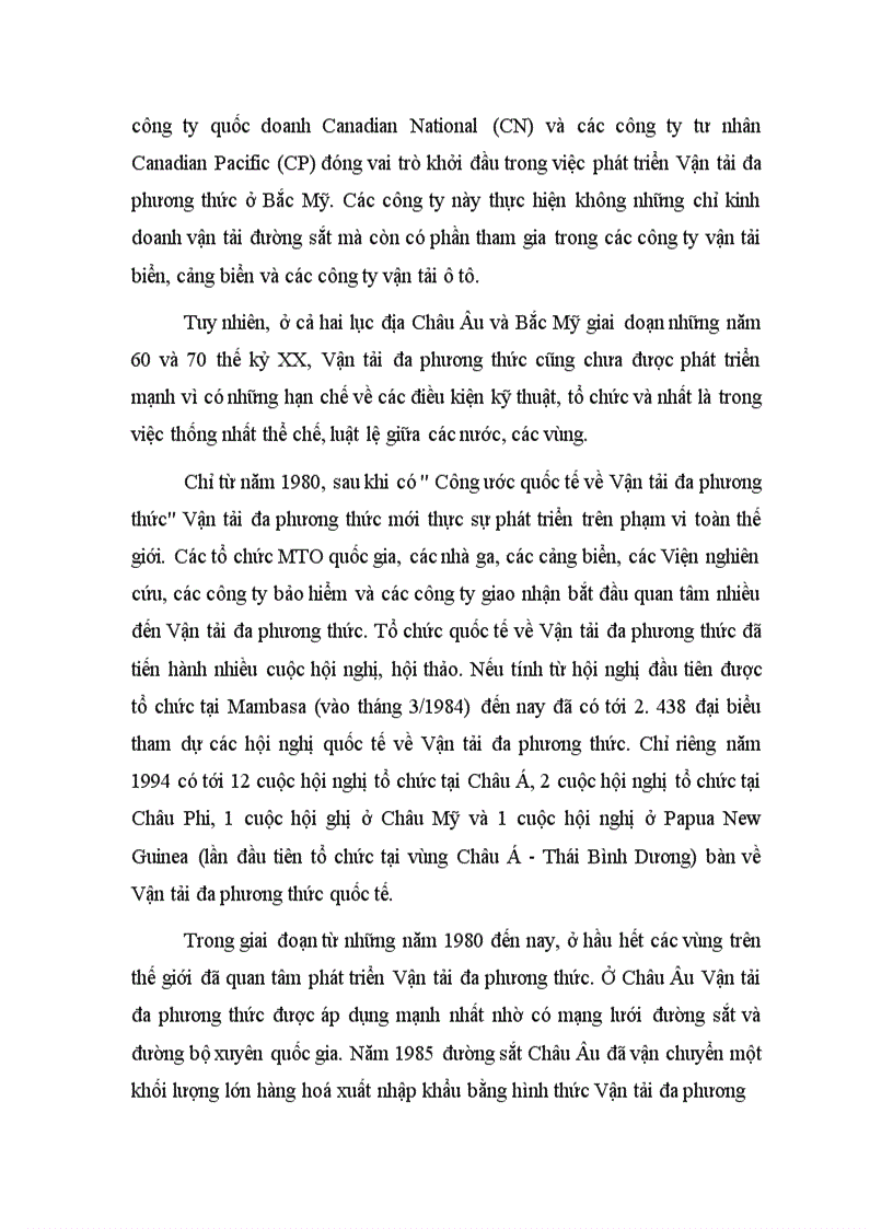 image for page Vận tải Đa phương thức quốc tế thực trạng và hướng phát triển ở khu vực phía Bắc 1
