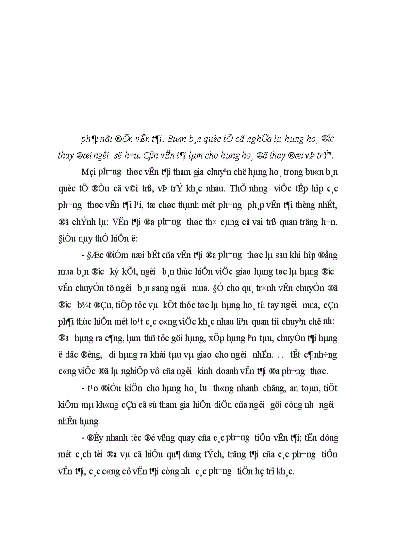 image for page Vận tải Đa phương thức quốc tế thực trạng và hướng phát triển ở khu vực phía Bắc 1