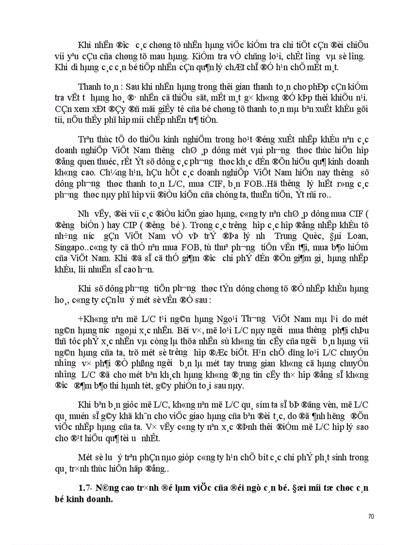 image for page Một số biện pháp nhằm thúc đẩy hoạt động nhập khẩu của công ty kinh doanh và sản xuất vật tư hàng hoá MATECO