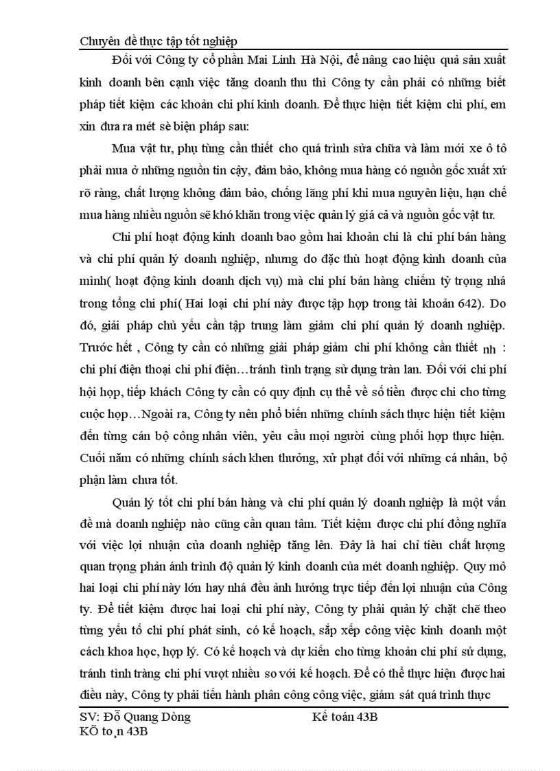 image for page Hoàn thiện hạch toán doanh thu xác định kết quả kinh doanh tại Công ty Cổ phần Mai Linh Hà Nội 1