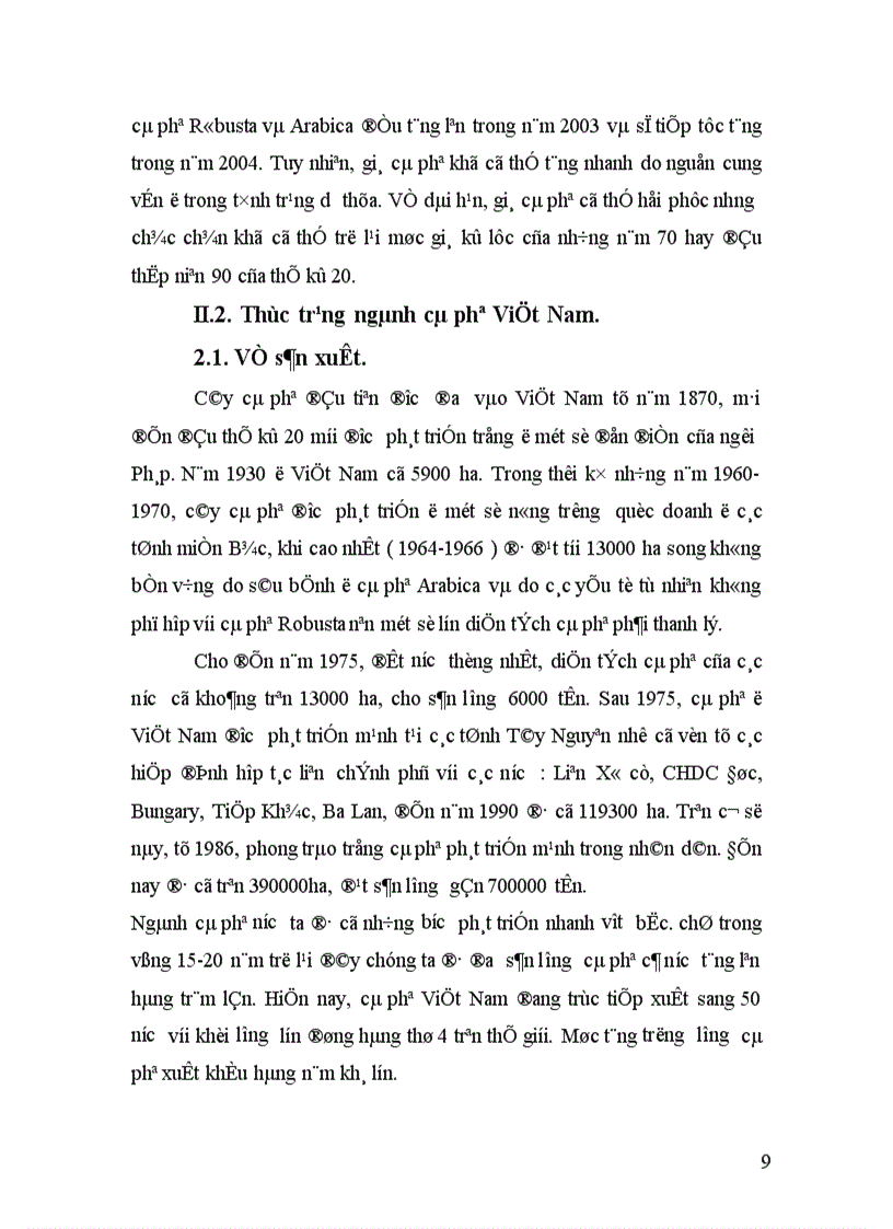 image for page Giải pháp để nâng cao khả năng cạnh tranh của ngành cà phê Việt Nam 1