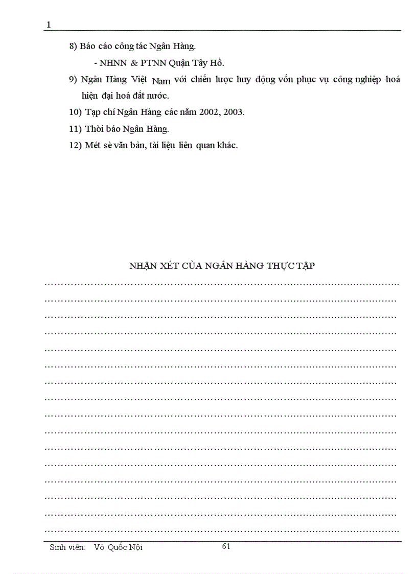 image for page Một số vấn đề cơ bản về vốn và kế toán huy động vốn tại chi nhánh NHNN PTNN Quận Tây Hồ 1