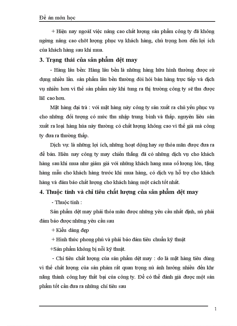 image for page Sản phẩm dệt may xét từ góc độ marketing và các giải pháp về sản phẩm trong hoạt động marketing của Công ty may Chiến Thắng 1