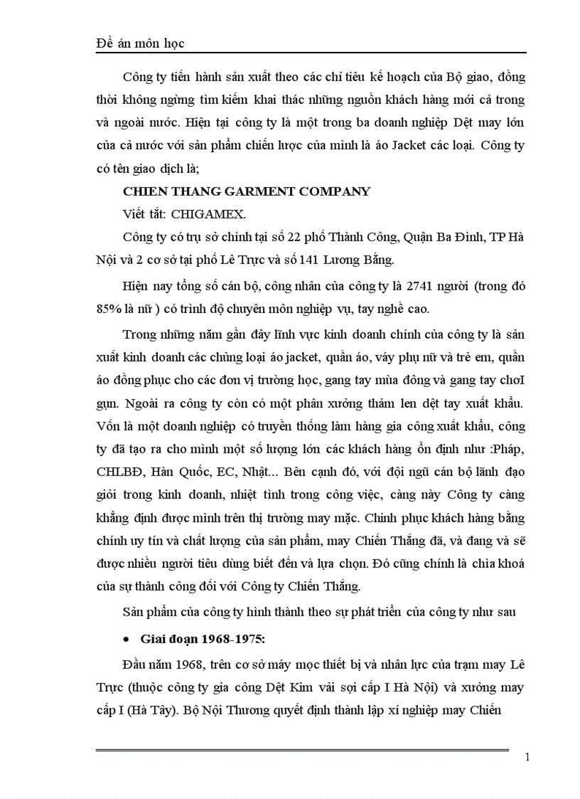 image for page Sản phẩm dệt may xét từ góc độ marketing và các giải pháp về sản phẩm trong hoạt động marketing của Công ty may Chiến Thắng 1