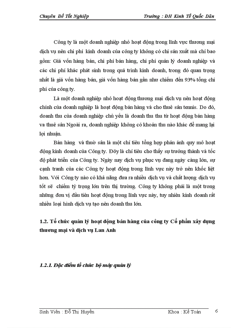 image for page Hoàn thiện hạch toán bán hàngvà xác định kết quả kinh doanh tại Công ty Cổ phần xây dựng thương mại dịch vụ Lan Anh 1