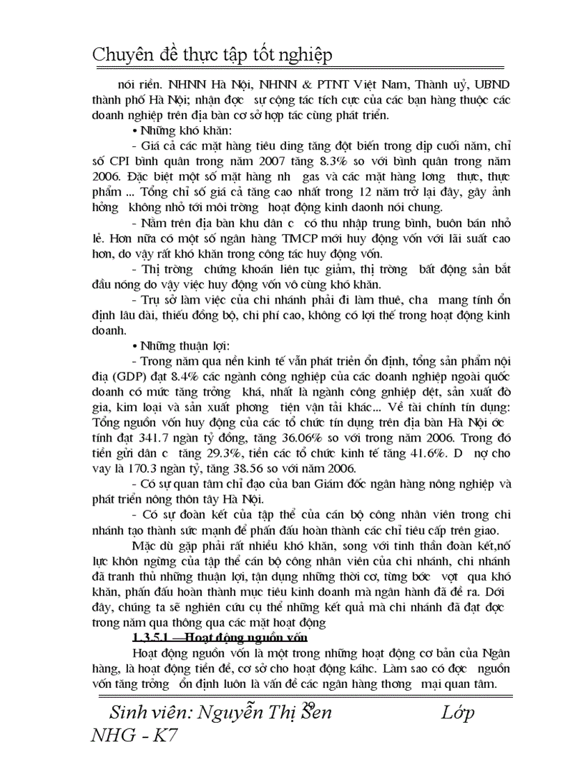 image for page Một số giải pháp nhằm tăng thu nhập tiết kiệm chi phí nâng cao hiệu quả kinh doanh tại NHNN PTNT Hà Nội