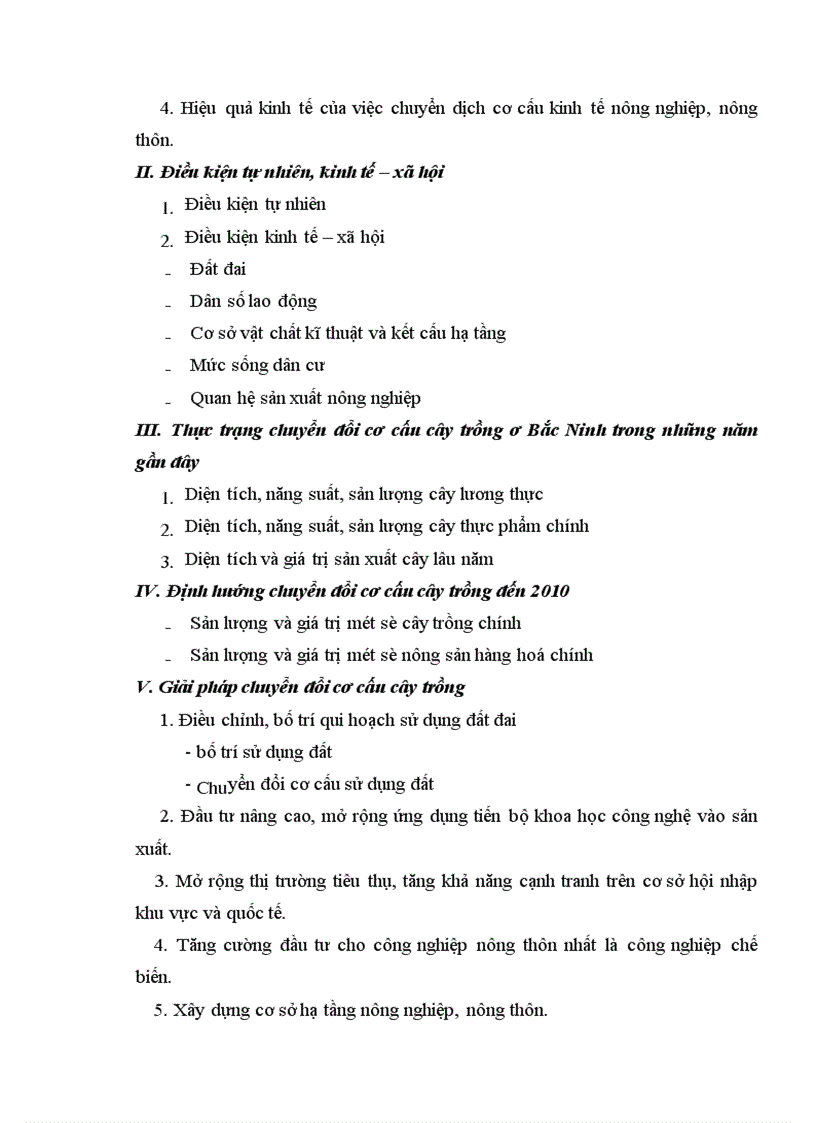 image for page Một số giải pháp nhằm chuyển đổi cơ cấu cây trồng theo hướng sản xuất hàng hoá ở tỉnh Bắc Ninh đến năm 2010 1