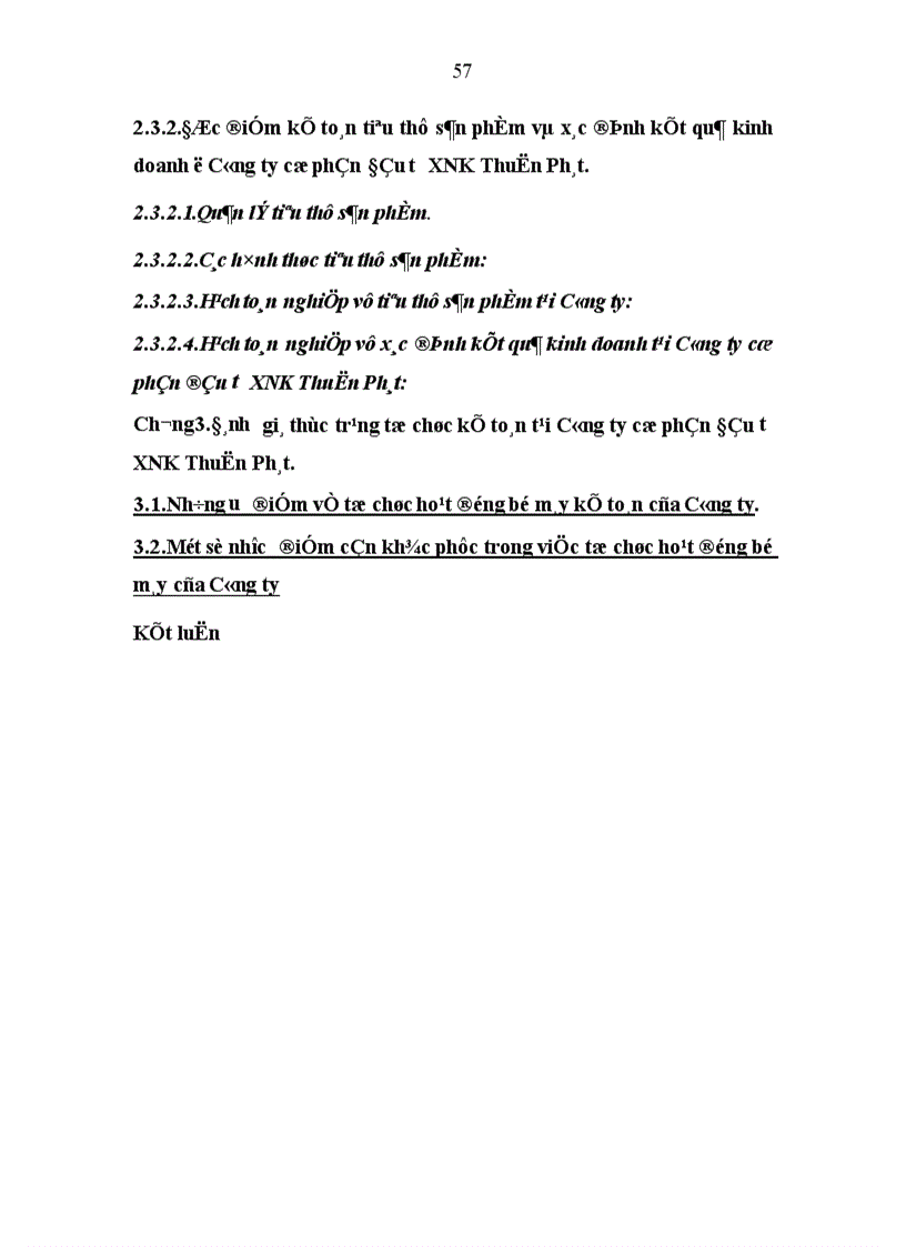 image for page Đánh giá thực trạng tổ chức kế toán tại Công ty cổ phần Đầu tư XNK Thuận Phát