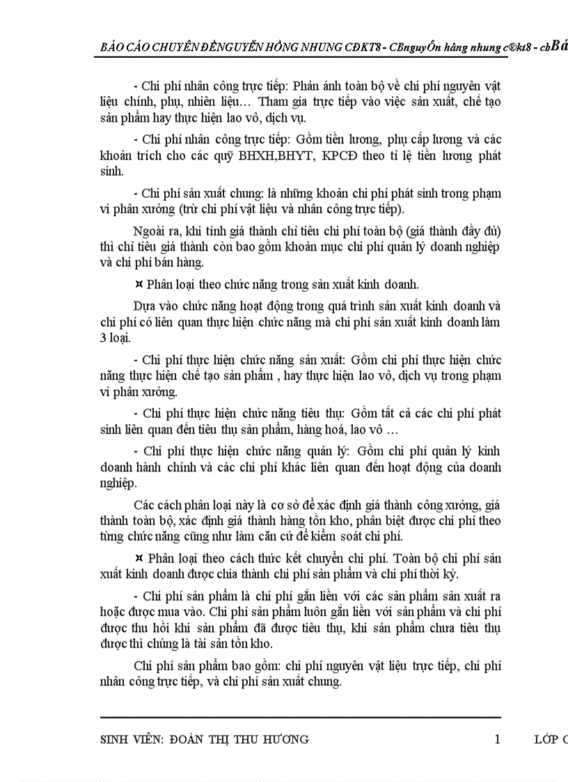 image for page Hoàn thiện hạch toán chi phí sản xuất và tính giá thành sản phẩm tại Nhà máy Cơ Khí Giải Phóng 1