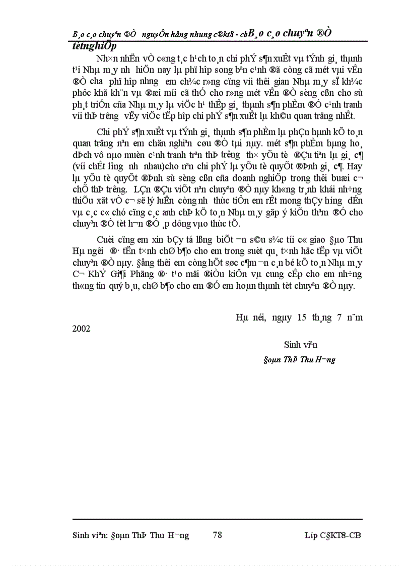 image for page Hoàn thiện hạch toán chi phí sản xuất và tính giá thành sản phẩm tại Nhà máy Cơ Khí Giải Phóng 1