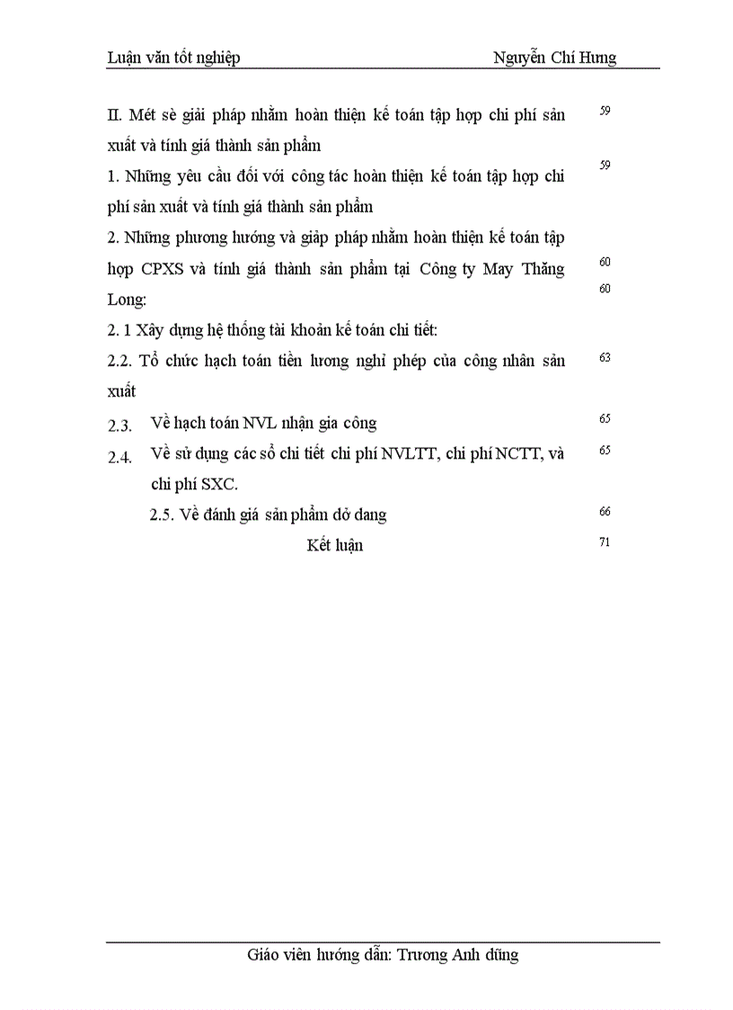 image for page Hoàn thiện công tác kế toán tập hợp chi phí sản xuất và tính giá thành sản phẩm tại Công ty cổ phần May Thăng Long 1