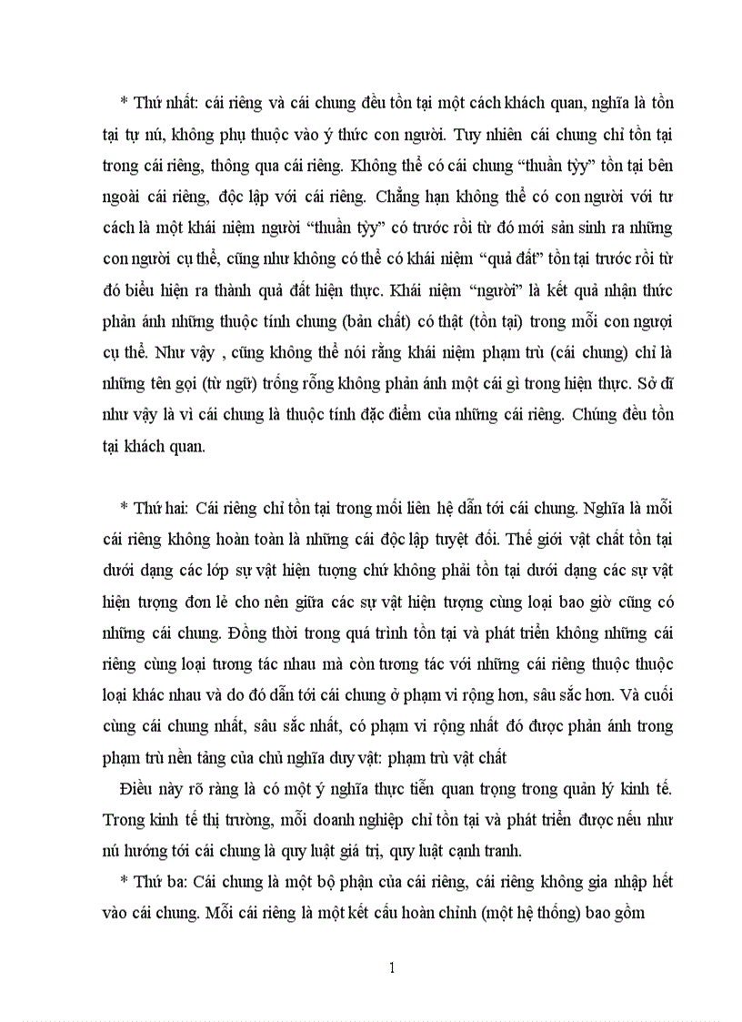 image for page Quan hệ giữa cái chung và cái riêng trong việc xây dựng nền kinh tế thị trường định hướng xã hội chủ nghĩa ở Việt Nam