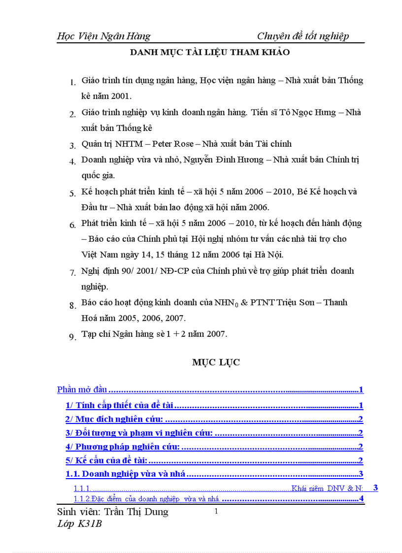 image for page Giải pháp mở rộng tín dụng ngân hàng đối với DNV N tại NHNo PTNT huyện Triệu Sơn Thanh Hoá
