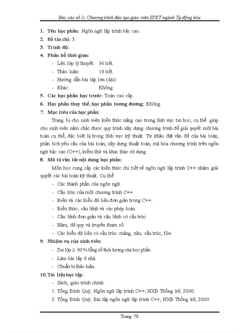 image for page thực trạng chương trình đào tạo ngành tự động hóa theo học chế tín chỉ 1