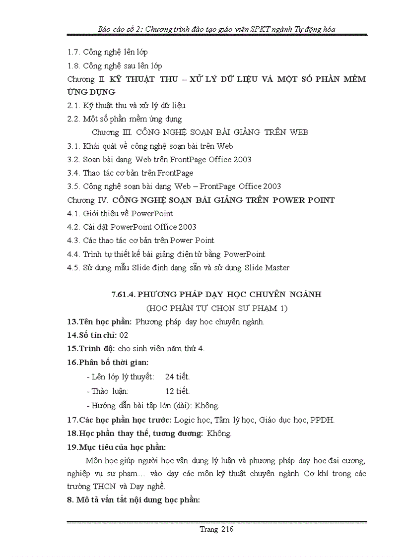 image for page thực trạng chương trình đào tạo ngành tự động hóa theo học chế tín chỉ 1