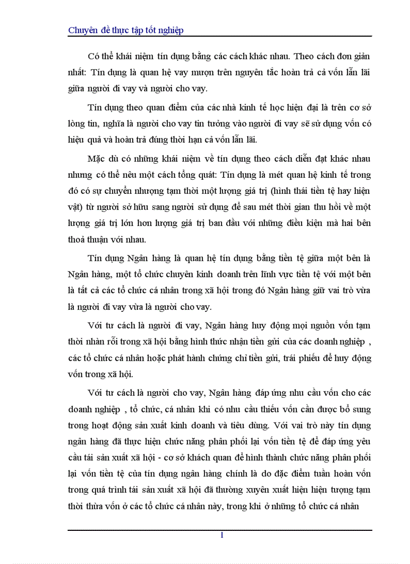 image for page Hoàn thiện nghiệp vụ cho vay của Sở giao dịch I Ngân hàng Công thương Việt Nam 1