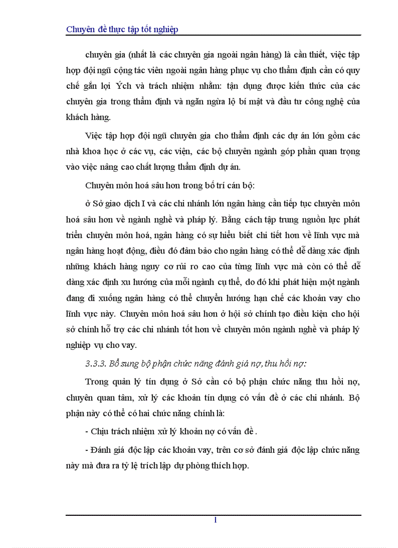 image for page Hoàn thiện nghiệp vụ cho vay của Sở giao dịch I Ngân hàng Công thương Việt Nam 1