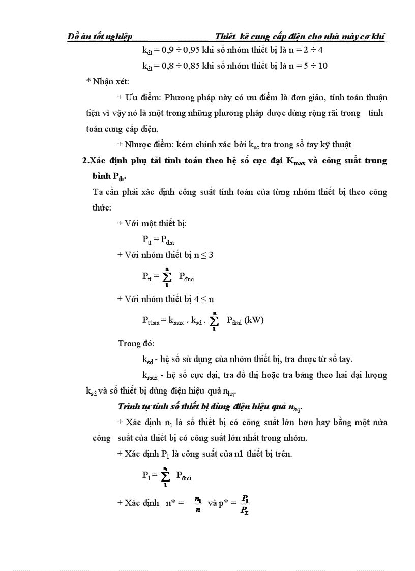 image for page Thiết kế cung cấp điện cho nhà máy cơ khí