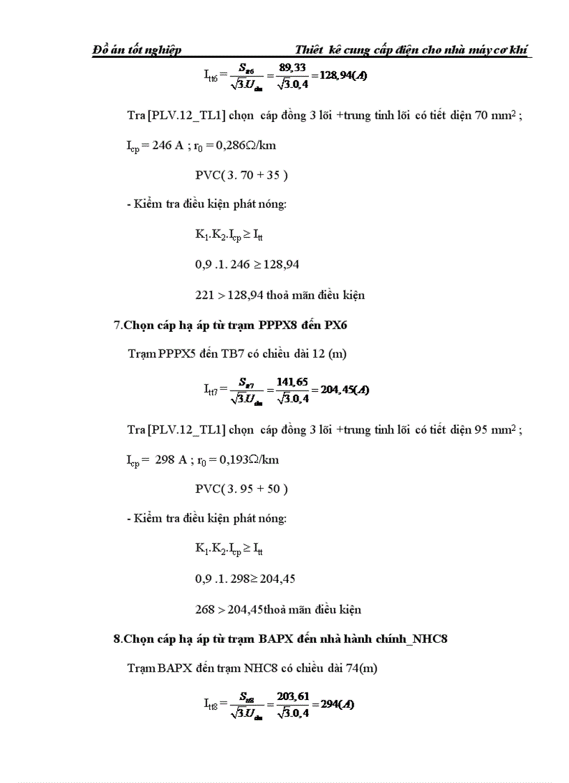 image for page Thiết kế cung cấp điện cho nhà máy cơ khí