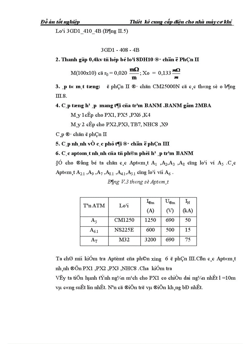 image for page Thiết kế cung cấp điện cho nhà máy cơ khí