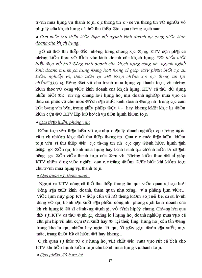 image for page Kiểm toán chu trình mua hàng và thanh toán trong quá trình kiểm toán Báo cáo tài chính tại Công ty kiểm toán Việt Nam 1