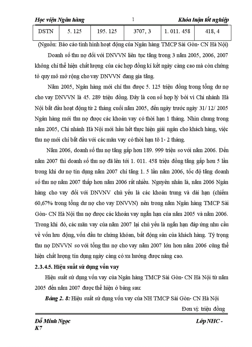 image for page Giải pháp mở rộng hoạt động cho vay đối với doanh nghiệp vừa và nhỏ tại ngân hàng thương mại cổ phần Sài Gòn chi nhánh Hà Nội SCB Hà Nội 1