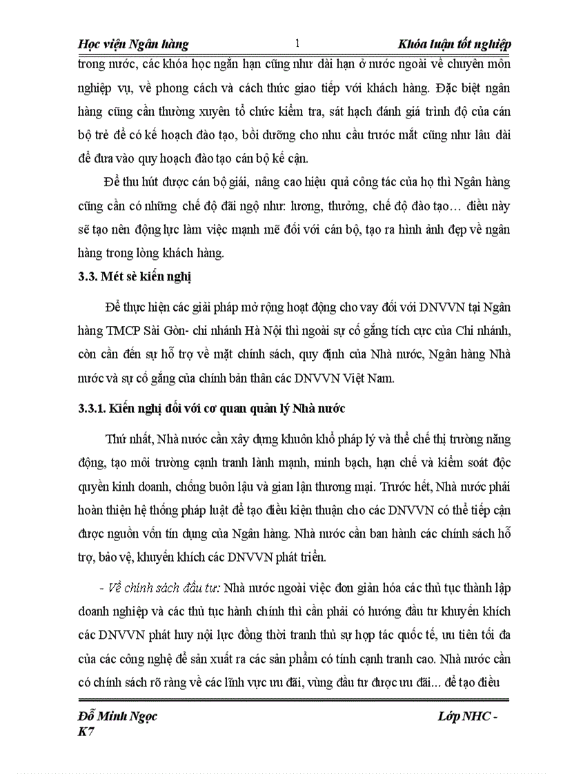 image for page Giải pháp mở rộng hoạt động cho vay đối với doanh nghiệp vừa và nhỏ tại ngân hàng thương mại cổ phần Sài Gòn chi nhánh Hà Nội SCB Hà Nội 1