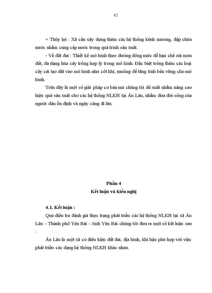 image for page Đánh giá hiệu quả kinh tế một số hệ thống Nông Lâm kết hợp tại xã Âu Lâu Thành phố Yên Bái tỉnh Yên Bái