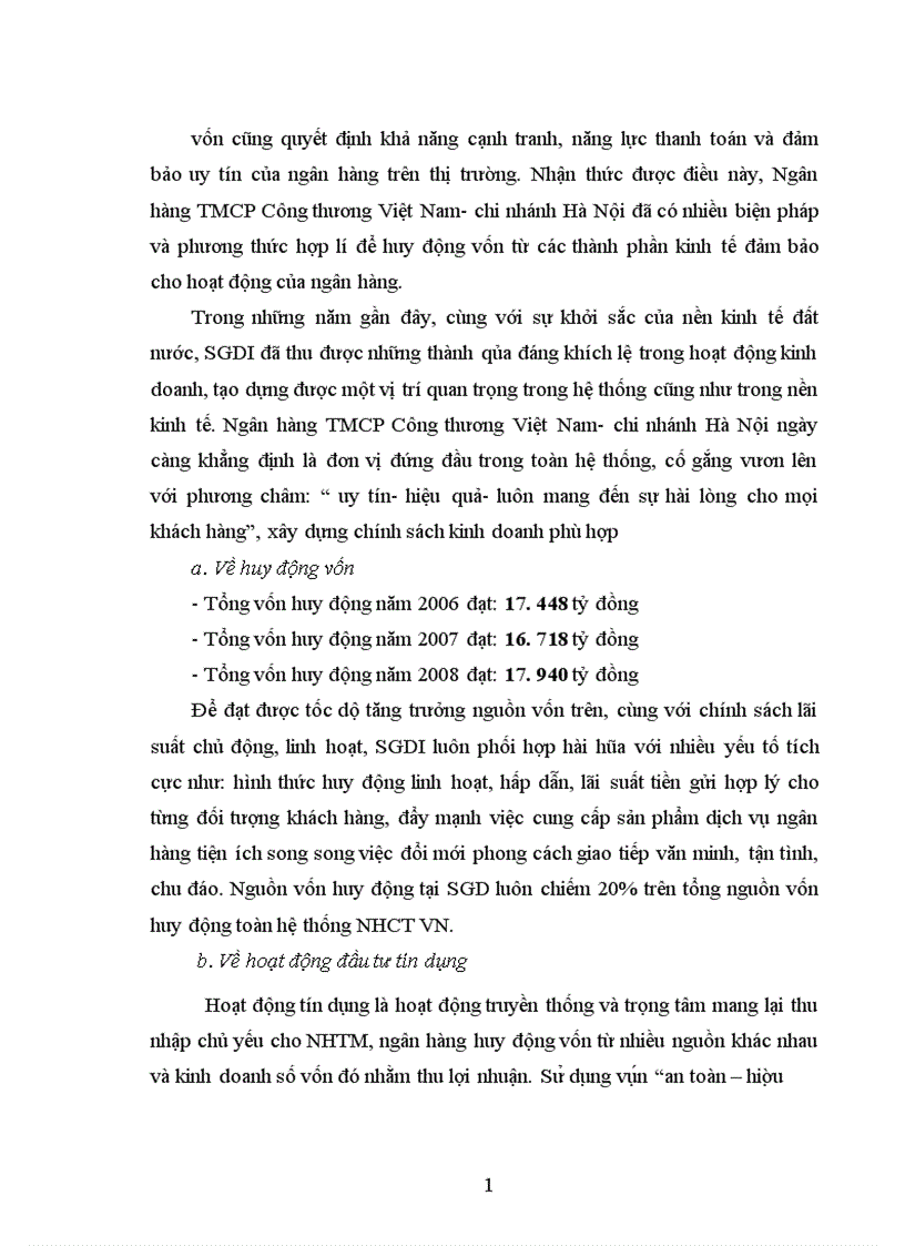 image for page Báo cáo thực tập tổng hợp tại ngân hàng thương mại cổ phần công thương việt nam chi nhánh hà nội