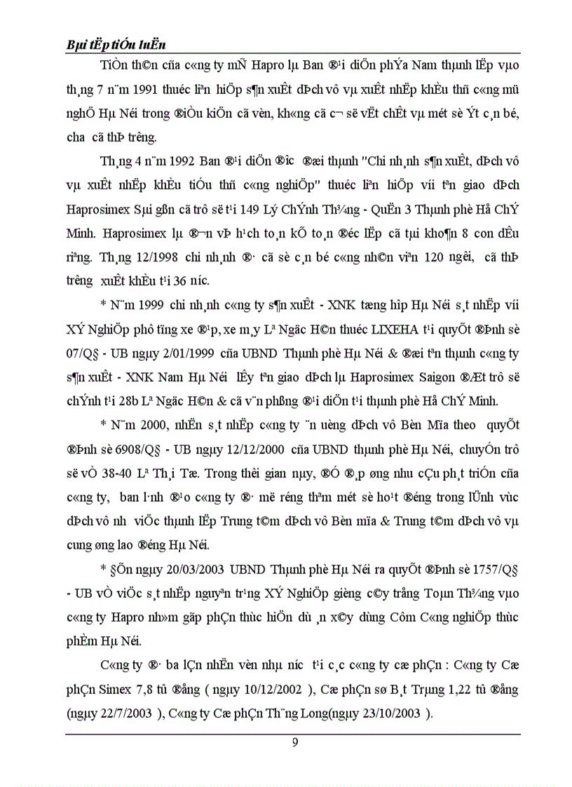 image for page Một số giải pháp nhằm xây dựng và thực hiện chiến lược thị trường của Tổng công ty 1